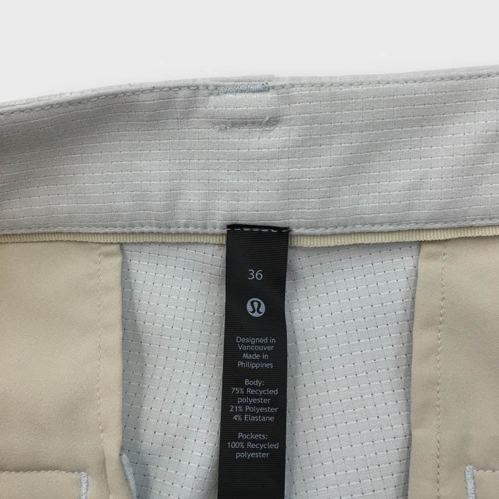 Lululemon Ventlight Men's Golf Shorts Size 36 Lightweight Activewear Athleisure - Picture 2 of 6